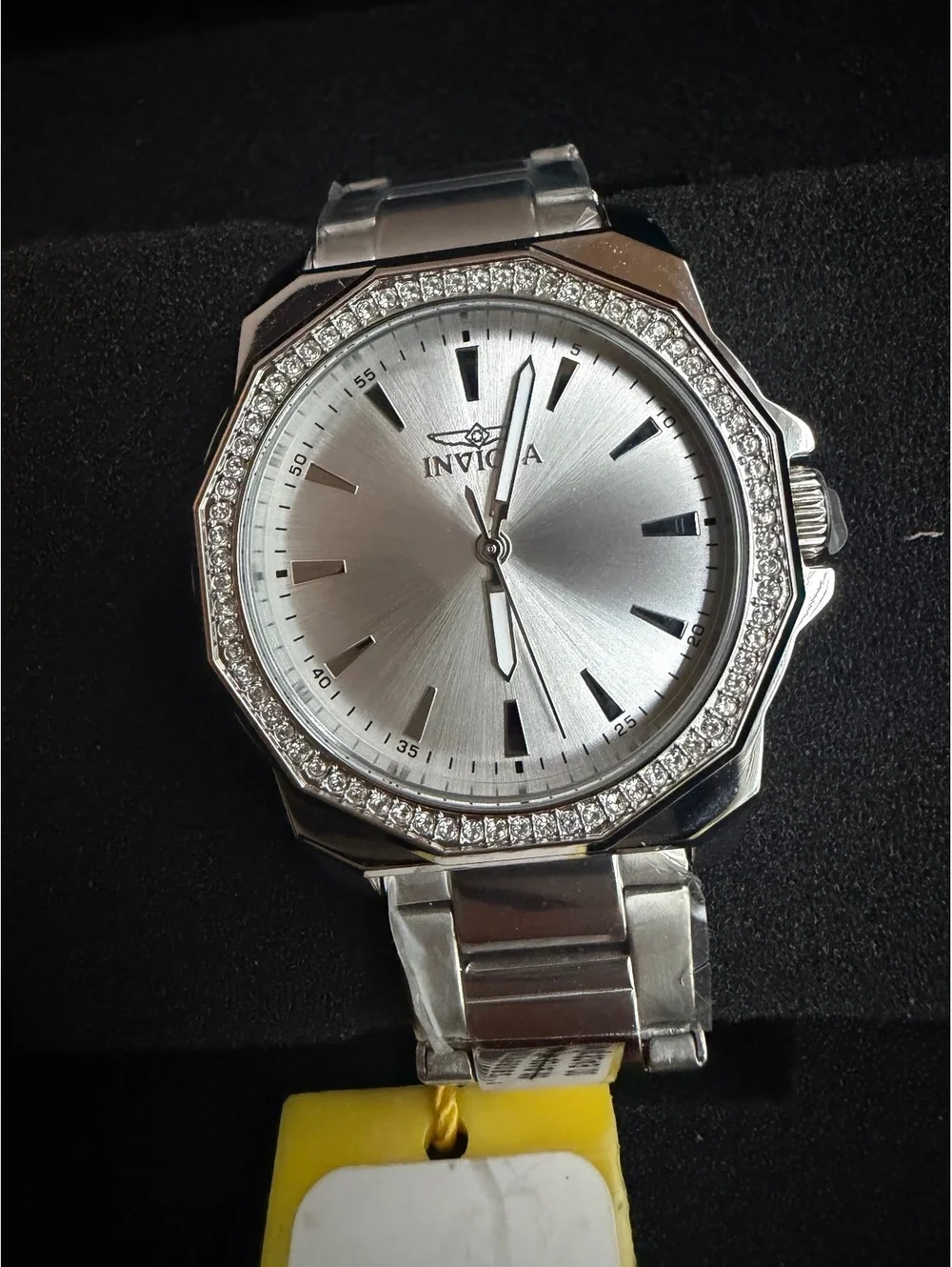 Invicta speedway glissade womans 34mm Wristwatch with Crystal Accent Bezel